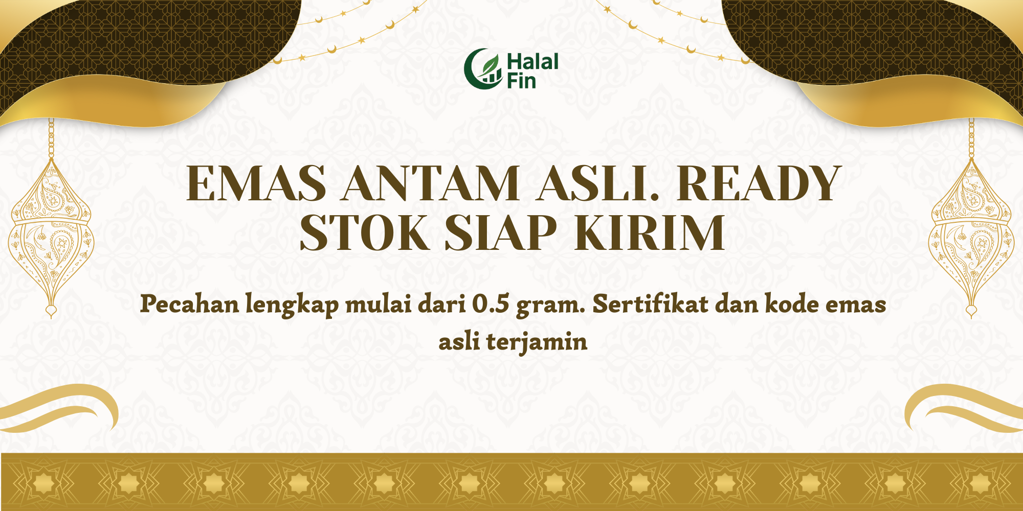 Emas Antam Asli. Ready Stock, Siap Kirim. (1)